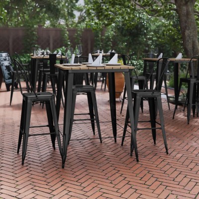 Комплект барный: стол, 2 стула UrbanBar - купить в Грозной Крепости